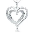 Heart Pendant · No. 2022 in sterling silver