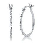 Hoop Earrings · No. 2026 in sterling silver